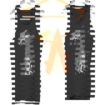 ヒエロニムス ボッシュ 鳥と木 地上の喜びの庭 タンクトップ - Kawaiitshirt