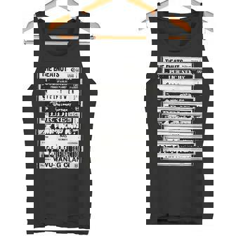 ヒップホップアーティスト カセット オールドスクールラップ タンクトップ - Kawaiitshirt