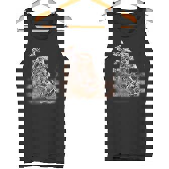 ヒラメ フィッシングシャツ&ギア メンズ レディース キッズ ヒラメ タンクトップ - Kawaiitshirt