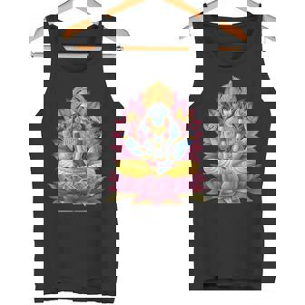 ヒンドゥー教の神ヴィシュヌ ヴィシュヌ ヒンドゥー教 守護の象徴 タンクトップ - Kawaiitshirt