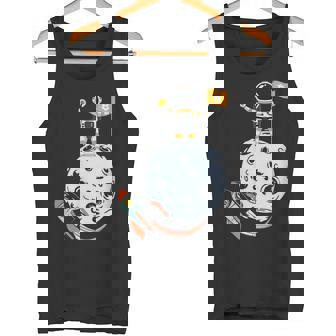 ビットコイン・ザ・ムーン・クリプト タンクトップ - Kawaiitshirt