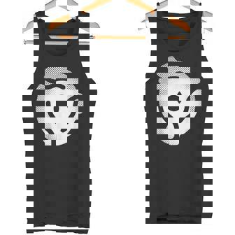 ビニールレコードファン 45Rpm アダプター レトロ Dj タンクトップ - Kawaiitshirt