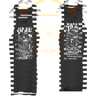 ビンテージ 1961 1961年生まれ 63歳の誕生日 バイクバイカー タンクトップ - Kawaiitshirt