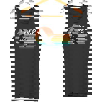 ビンテージ シャチ デザイン レトロ 美的 海 恋人 海 イルカ タンクトップ - Kawaiitshirt