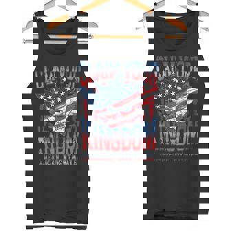 ビンテージアメリカ国旗ドリームクレームユアキングダムの悪夢 タンクトップ - Kawaiitshirt