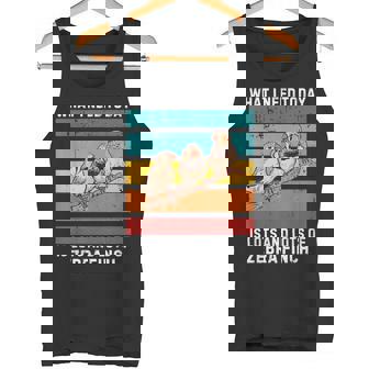 ビンテージ今日必要なのはキンカチョウがたくさん タンクトップ - Kawaiitshirt