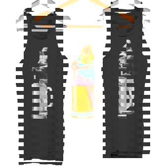 ビール 酒 面白いtシャツ フェルメール 飲み おもしろ 飲み会 のんべえ メンズ ネタ 服 アート グッズ タンクトップ - Kawaiitshirt