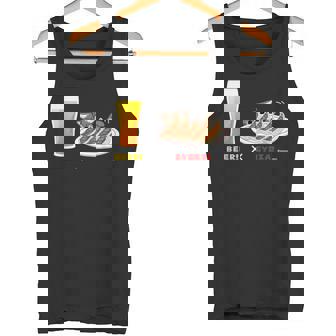 ビールとぎょうざとねこ ビール 餃子 猫 タンクトップ - Kawaiitshirt