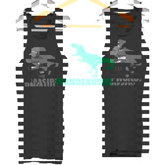 ピアノサウルス ピアノ 恐竜 パーカッション音楽 面白いギフト タンクトップ - Kawaiitshirt