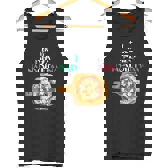 ピザ ナポレターナ イタリア ナポリ ピザ マルゲリータ タンクトップ - Kawaiitshirt