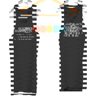 ピックルボール プレーヤー レトロなピックルボール タンクトップ - Kawaiitshirt