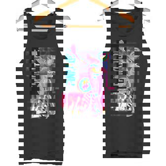 ピンクパンサー 未来的なピンキチュード タンクトップ - Kawaiitshirt