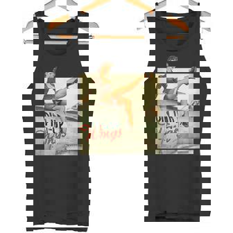 ピンナップガールの羽ビンテージポスターww2 タンクトップ - Kawaiitshirt