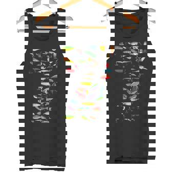 ファニーフィッシングルアー タンクトップ - Kawaiitshirt