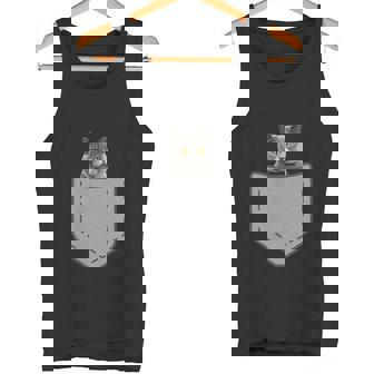 ファニーブリティッシュショートヘア猫 タンクトップ - Kawaiitshirt