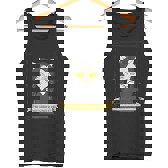 ファニー・キャット・ウェンズデー タンクトップ - Kawaiitshirt