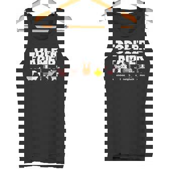 ファームアニマルサウンドoink Baa Neigh Cluck Moo 幼児農家 タンクトップ - Kawaiitshirt