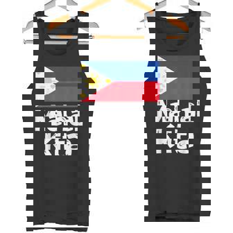 フィリピン国旗 Mahal Kita I Love You タガログ語 ピノイ フィリピン語 タンクトップ - Kawaiitshirt