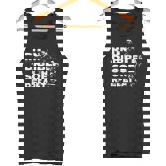 フィールドホッケー選手のテクニック タンクトップ - Kawaiitshirt