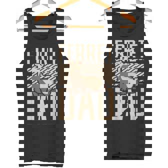 フェレット ダッド フェレット タンクトップ - Kawaiitshirt