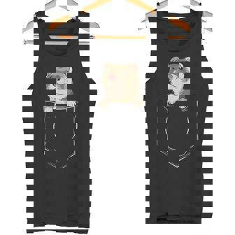 フェレットバッグ ペットチェストバッグ ファニーフェレット タンクトップ - Kawaiitshirt