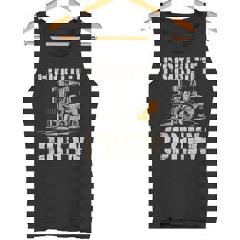 フォークリフト クルー ヴィンテージ 倉庫 作業員 倉庫 タンクトップ - Kawaiitshirt