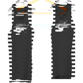 フグ 漁師デザイン 海洋愛好家向け タンクトップ - Kawaiitshirt