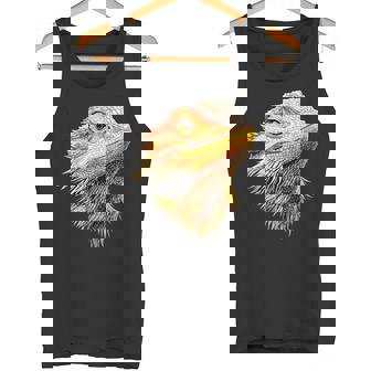 フトアゴヒゲトカゲ ポゴナ フトアゴヒゲトカゲ かわいいフトアゴヒゲトカゲ タンクトップ - Kawaiitshirt