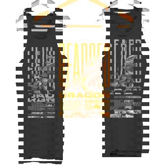 フトアゴヒゲトカゲ 爬虫類キーパー ビアディ トカゲ ストリートウェア タンクトップ - Kawaiitshirt