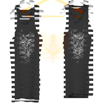 フリーメイソンのシンボル「強大な翼が広がる」、フリーメーソンの強さ。 タンクトップ - Kawaiitshirt