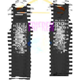 フリーレンと一緒にネモフィラの花園でくつろぐ時間。 タンクトップ - Kawaiitshirt