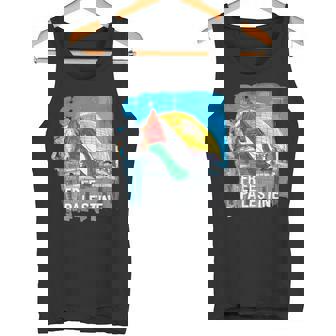 フリー・パレスチナ セーブ・ガザ タンクトップ - Kawaiitshirt