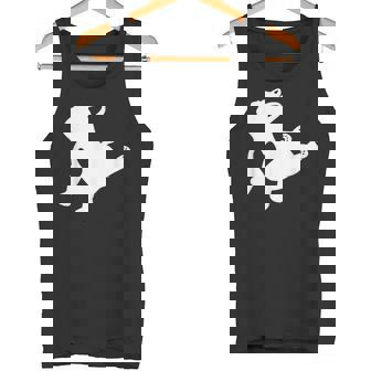 フレンチブルドッグ ヨガポーズシャツ 愛のハートフレンチギフト付き タンクトップ - Kawaiitshirt