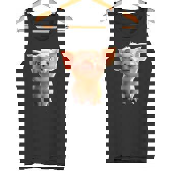 ブタ 国産ブタ ラブ・リトル・ピギー タンクトップ - Kawaiitshirt