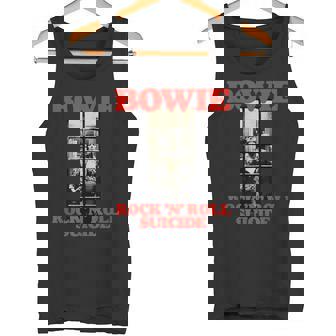 ブライアン・ウォードによるデヴィッド・ボウイ・ロックンロール自殺写真 タンクトップ - Kawaiitshirt