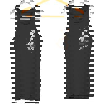 ブルテリア愛好家のためのポケットに入った面白いブルテリア タンクトップ - Kawaiitshirt