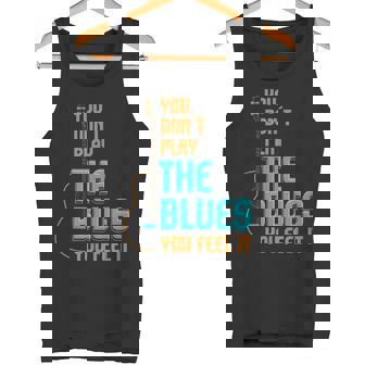 ブルース音楽 I 音楽バンド I ギター講師 ブルース タンクトップ - Kawaiitshirt