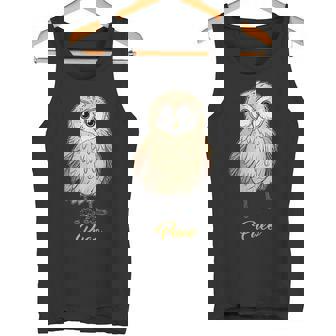 プエオ ハワイアンショートイヤーフクロウ タンクトップ - Kawaiitshirt