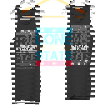 プライドusaパトリオットローンスターステートテキサス独立記念日 タンクトップ - Kawaiitshirt