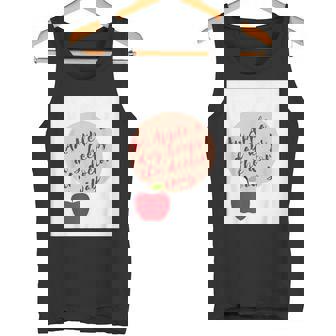 ヘルシーシャツアップル 最新 医者を遠ざける タンクトップ - Kawaiitshirt