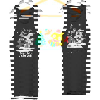 ベイビーシャーク・ウィリアム・クリスマス・ホリデー・サンタ・プレゼント・キッズ・メンズ・ウーマンズ タンクトップ - Kawaiitshirt