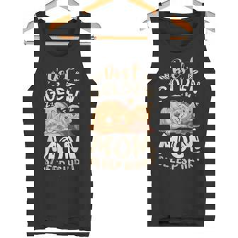 ベスト・ゴールデン・ママ、子犬とゴールデン・レトリーバー タンクトップ - Kawaiitshirt