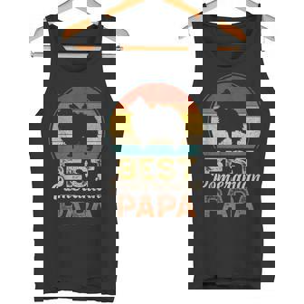 ベスト・ポメラニアン・パパ 父の日 ポム・ドッグ タンクトップ - Kawaiitshirt
