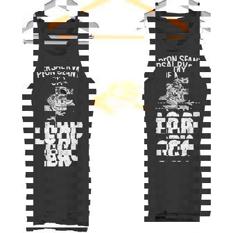 ペットヒョウモントカゲモドキギフト-私は私のヒョウモントカゲモドキが大好きです タンクトップ - Kawaiitshirt