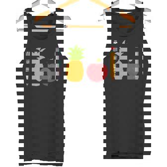 ペン パイナップル アップルペン 面白い タンクトップ - Kawaiitshirt