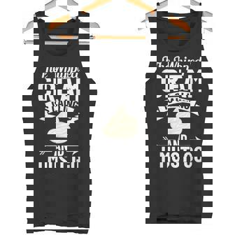 ホイップクリーム スイートクリーマー レシピ ケーキ ヘビークリーム タンクトップ - Kawaiitshirt