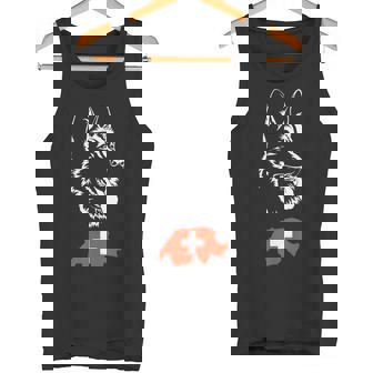 ホワイトスイスシェパード タンクトップ - Kawaiitshirt