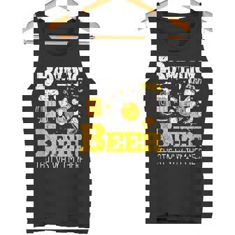 ボウリングビール だからここにいるボウラー タンクトップ - Kawaiitshirt