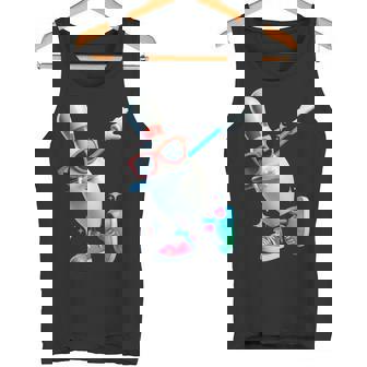 ボウリングピン ダビングサングラス ボウラープレイヤー キッズ メンズ レディース タンクトップ - Kawaiitshirt