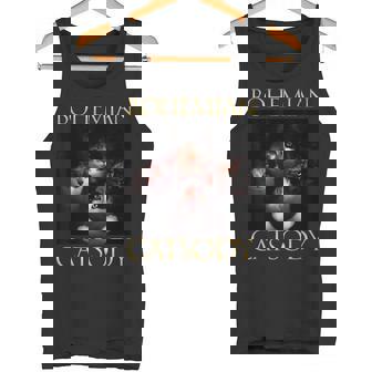 ボヘミアン キャットソディ 猫 子猫 ニャー パロディ 面白い 猫好き タンクトップ - Kawaiitshirt